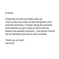 The Missing Link Online Workshop With Susie Proffitt