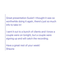 The Missing Link Online Workshop With Susie Proffitt