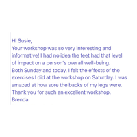 The Missing Link Online Workshop With Susie Proffitt