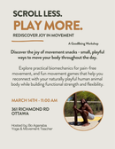 Scroll Less, Play More: Rediscovering Joy in Movement