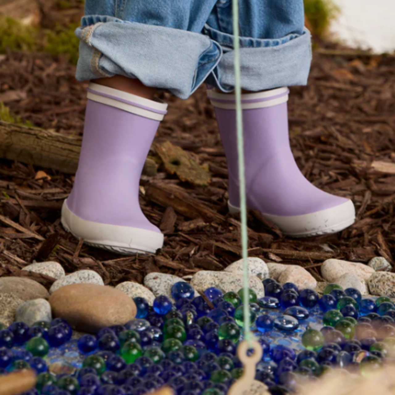 Retro Waterproof Rain Boot